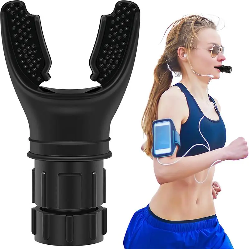 Adjustable Resistance Breathing Muscle Trainer, Fitness Equipment, Training Gear, Home Training Equipment, Training Tool, Portable Design, Durable Silicone Material, Easy Clean, Ideal for Daily Exercise & Recovery