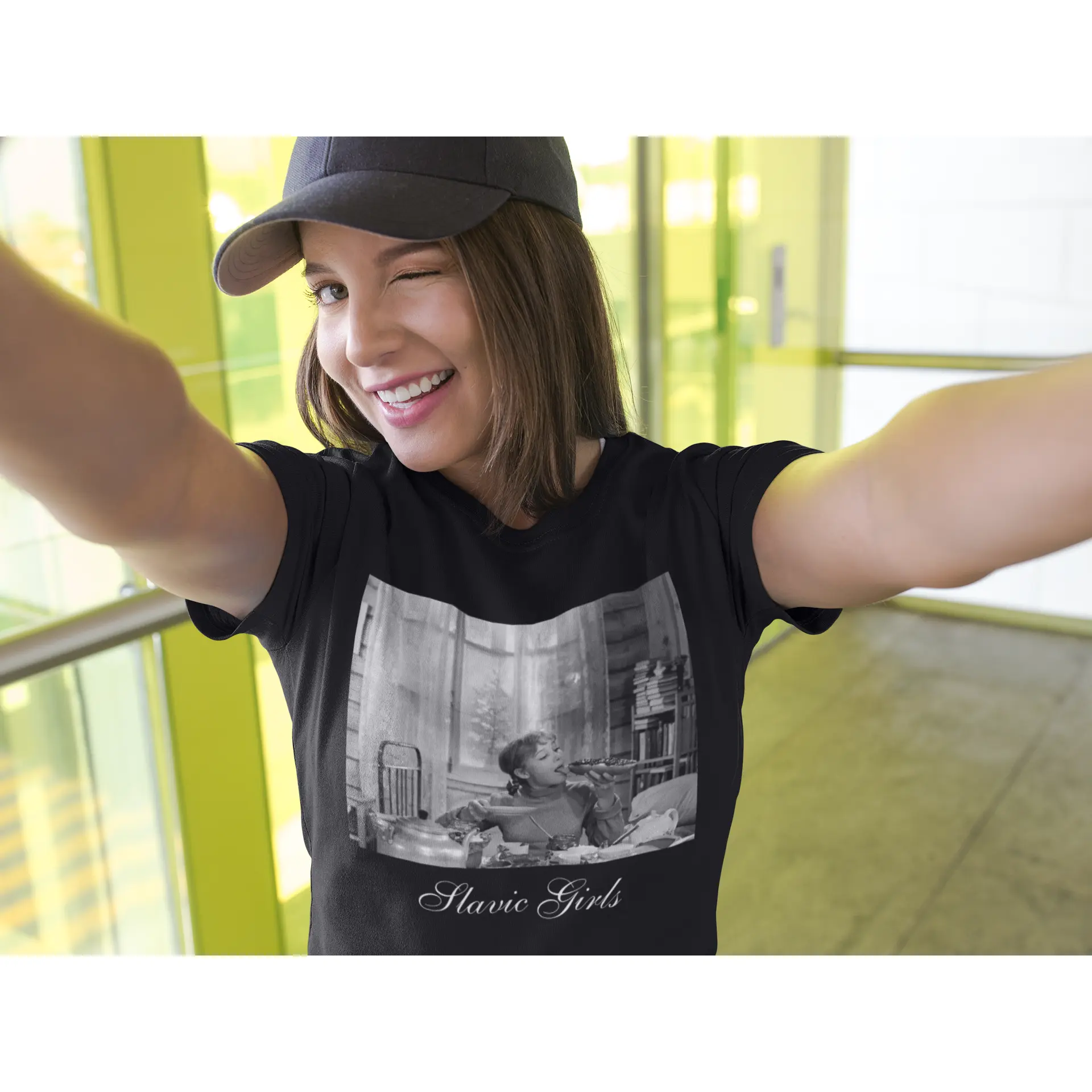 Slavic Girls Vintage T-Shirt, Slavic Woman Graphic Tee, Retro Eastern European Shirt, Unisex Heavy Cotton Top, Cultural Folklore Clothing,
