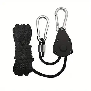 1pc Heavy Duty Ratchet Hangers - Durable & Adjustable for Grow Light Support, Perfect for Indoor Gardens, Camping & Plant Care - Securely Hang Fans, Filters & Equipment