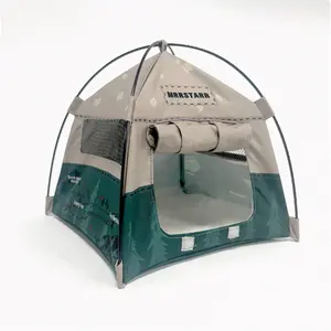 Premium Mini Toy House Camping Tent - Pet Playhouse, Excellent Choice for Christmas, Halloween and Easter Decorations, Ideal for Miniature Model Enthusiasts
