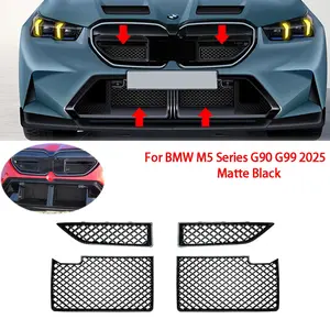 Car Front Bumper Center Lower Grille Mesh Guard For BMW M5 Series G90 G99 2025 [TS1]