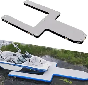 Portable Floating Inflatable Y Pontoons Dock Platform Station for Boat/Yacht/Jet Ski Park, 13ft/20ft/33ft, 1500lbs Load Rating, Fast Inflation, with Electric Air Pump Accessories, Customized