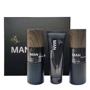 Zenjo MAN Skincare Hydration Moisturize Good Skin Kit for All Skin Types Father Husband Male Friend  Face Wash Tone Moisturizer