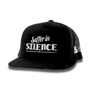 Suffer in Silence/Be a Man Collab Embroidered Trucker Hat