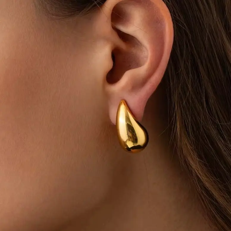 Hacer inoxidable, aretes de gota