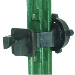 Field Guardian  T Post W Style Insulator - Polywire & Wire- Black