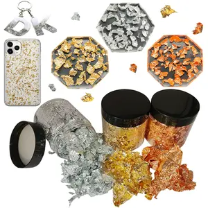 Foil Set, Silver Color Foil, Rose Gold Foil, Craft Decorations, Phone Cases, Painting, Furniture, Resin Art, DIY Activities