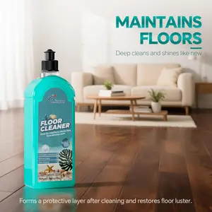 Liapu Premium Floor Mop Cleaner & Disinfectant Solution – Concentrated Formula for Deep Cleaning with Long-Lasting Fresh Scent for Home Floors