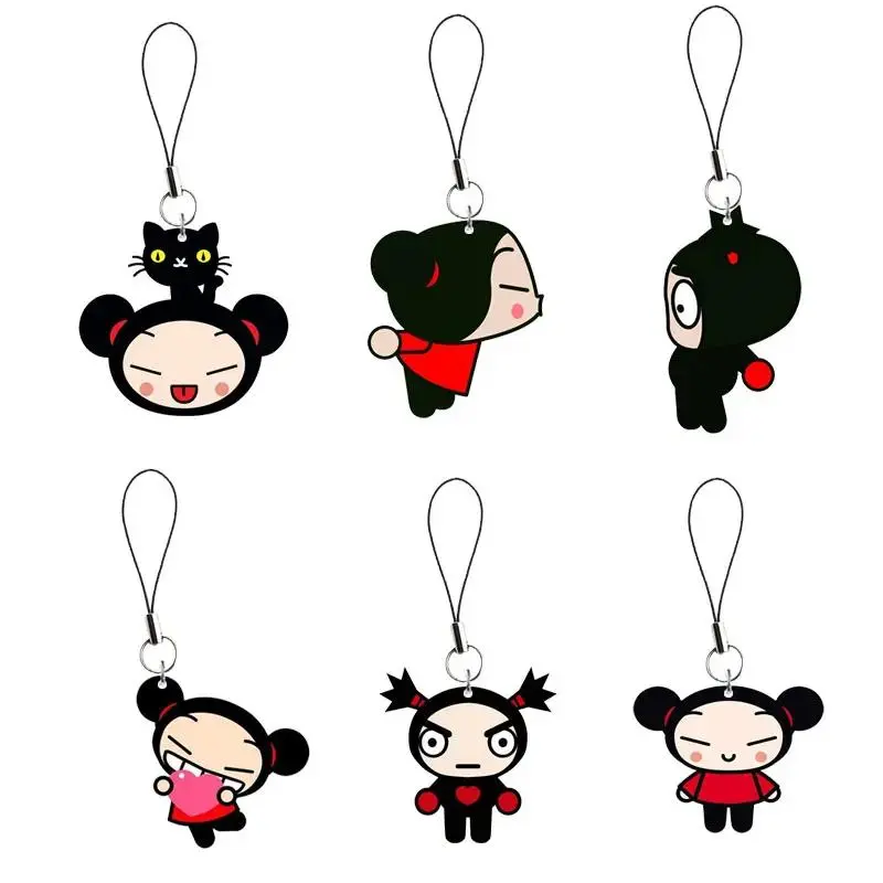 Pucca acrylic keychains, Pucca keychain, gift for friends