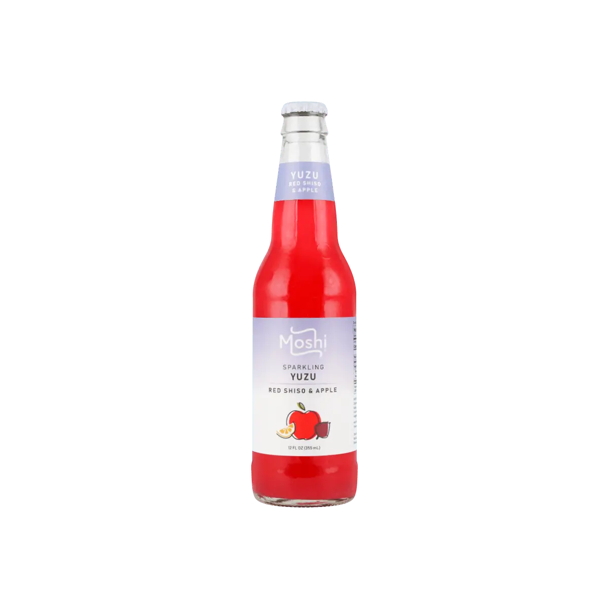 MOSHI Perilla Apple Yuzu Sparkling Water 355ml - Real Fruit Juice, Refreshing Beverage MOSHI Perilla Apple Yuzu Sparkling Water 355ml - Real Fruit Juice, Refreshing Beverage