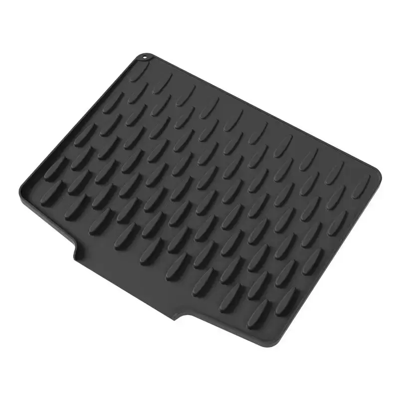 Kitchen Sink Drain Pad, Silicone Anti-Slip Water Absorption Mat, Drain Pan, Water Splash Proof Guard, Durable & Convenient Home Kitchen Accessory for Daily Use