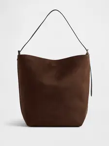 [FLASH SALE] Vegan Suede Bucket Bag