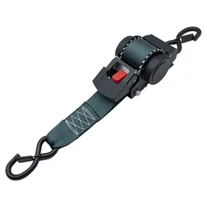 Automatic Retractable Ratchet Strap Motorcycle Truck Cargo Fixing Tightener Stretchable