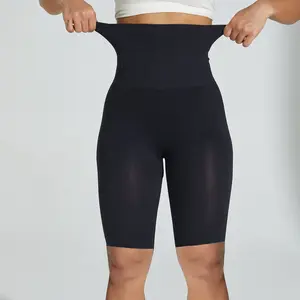 Women's 2-Pack Black High-Waisted Elastane Blend Compression Sports Shorts - 5/8 Length, High Stretch, Breathable Fitness Shorts, Slimming Cut, Suitable for Squats, Running, Two Pack tiktokshopspringglowup,summervibes