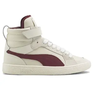 PUMA Womens X June Ambrose Ralph Sampson Keeping Score High  Sneakers Shoes Casual - Off White
