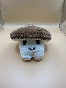 Hand Crocheted Baby Mushroom Guy