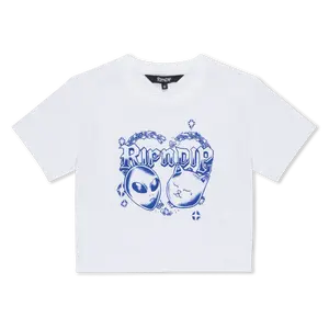 Kali Cropped Baby Tee (White)