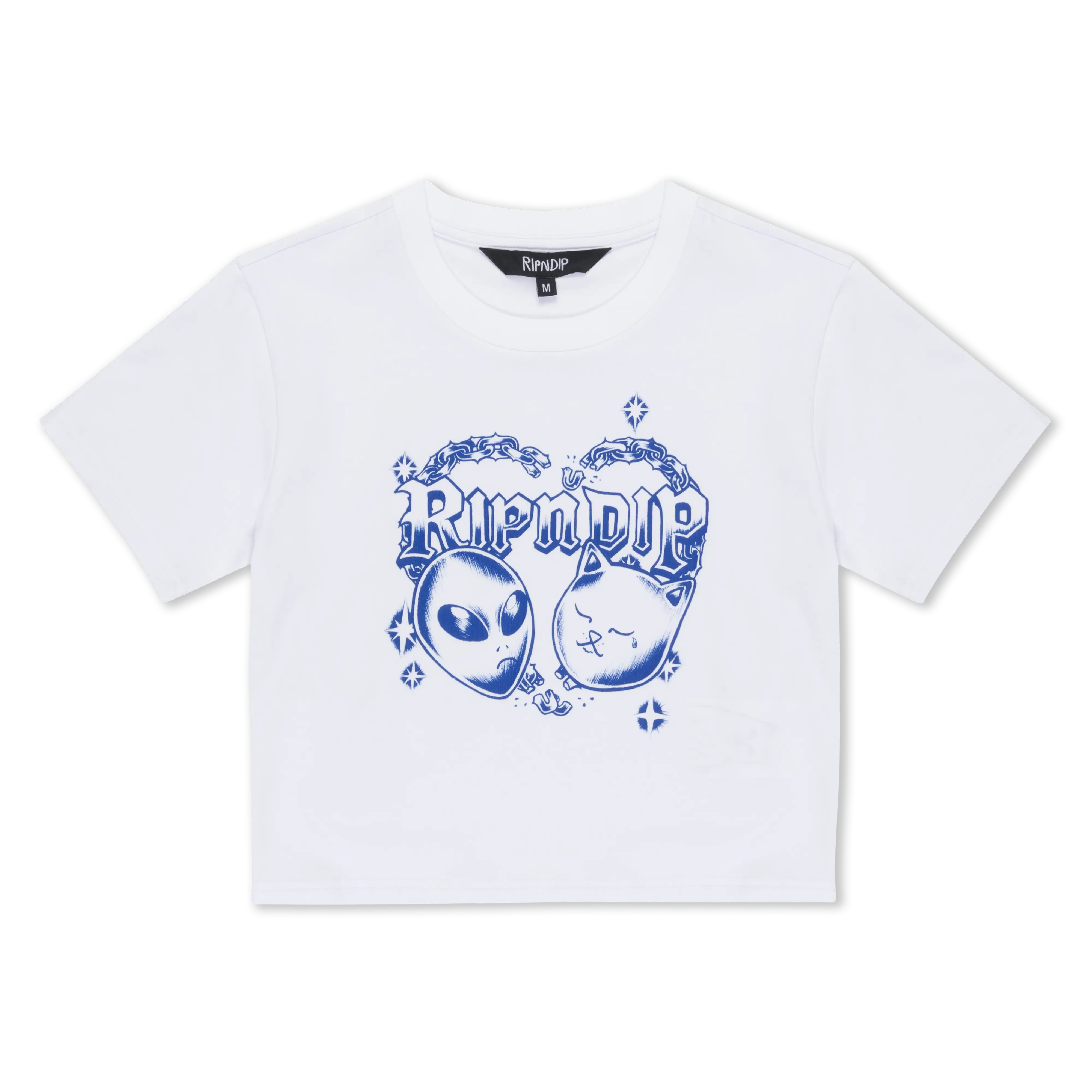 Kali Cropped Baby Tee (White)