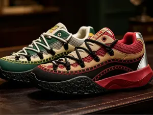Women's 2026 New Retro Sporty Running Athletic Shoes - Unisex Lace-Up/Slip-On Sneakers, Color Block Breathable Knitted Upper, Orthopedic True-to-Size Footwear for Casual Tennis & Jogging, Sneakers For Women