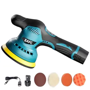 12V Cordless Car Polisher 8 Gears 380W Lithium Electric Polishing wating Machine For Repairing scars Wireless Sander Polish