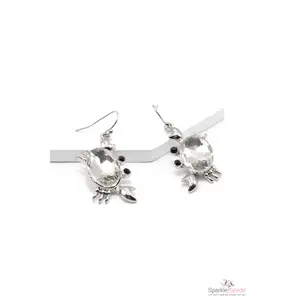Pinch-Me Pretty - White Earrings
