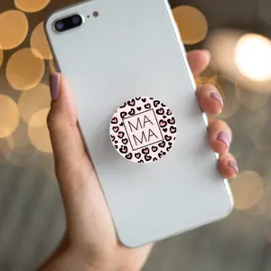 Cheetah mama popsocket for phone