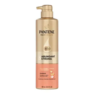 Pantene Pro-V Abundant & Strong Shampoo, Pro-Vitamin B5 Complex and Niacinamide, 13.5 oz Pantene Pro-V Abundant & Strong Shampoo, Pro-Vitamin B5 Complex and Niacinamide, 13.5 oz
