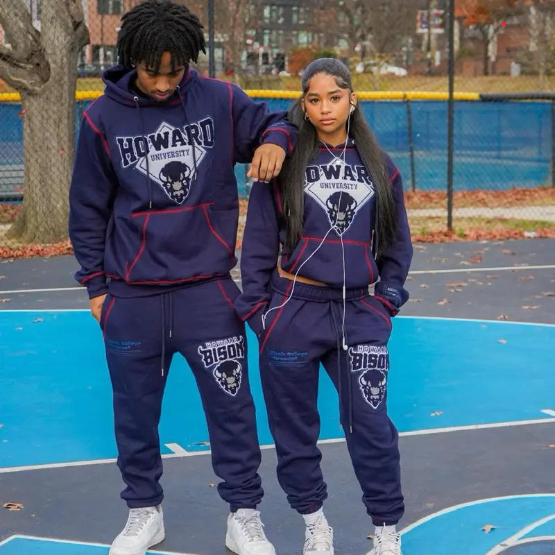 Howard University Full Set Hoodie and Sweatpant