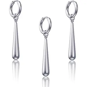 3 Pcs Roronoa Zoro Earrings, One Piece Anime Figure Zoro Cosplay Jewelry, Surgical Steel Dangle Hoop Earrings for Women Men