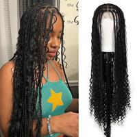 Square Braided Wig