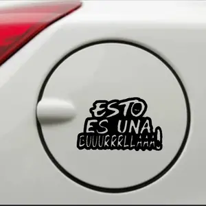 Esto Es Una Burla Car Sticker 3x5 - Fun and Unique Design for Your Vehicle
