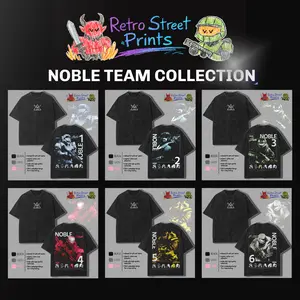 [Collection] 6 Design Noble Team Halo Reach, Remember Reach Unisex Washed Cotton T-Shirt, RPG graphic tees Top anime manga game merch Casual Streetwear men gifts shirts men Menswear Hoodie Print Straight