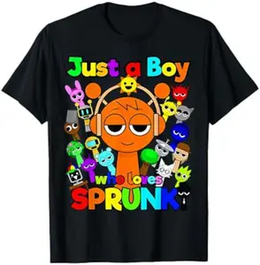 Sprunki boys Oren Just a boy who loves Sprunki Tshirt