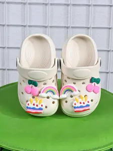 Summer New Solid Color Hole Shoes, Cute Thick Sole Anti-Slip Beach Vacation Casual Eva Sandals, Breathable Kids Shoes, Birthday Gift