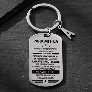 Spanish Key Chain For My Son And My Daughter, Birthday Gift For Men