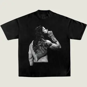 ROMAN REIGNS-SHUT UP TEE , Wrestling Tee, Wrestling Graphic Tee, Wrestler Shirt, Sports Shirt, Vintage Wresting Shirt, Wrestling Gift Streetwear