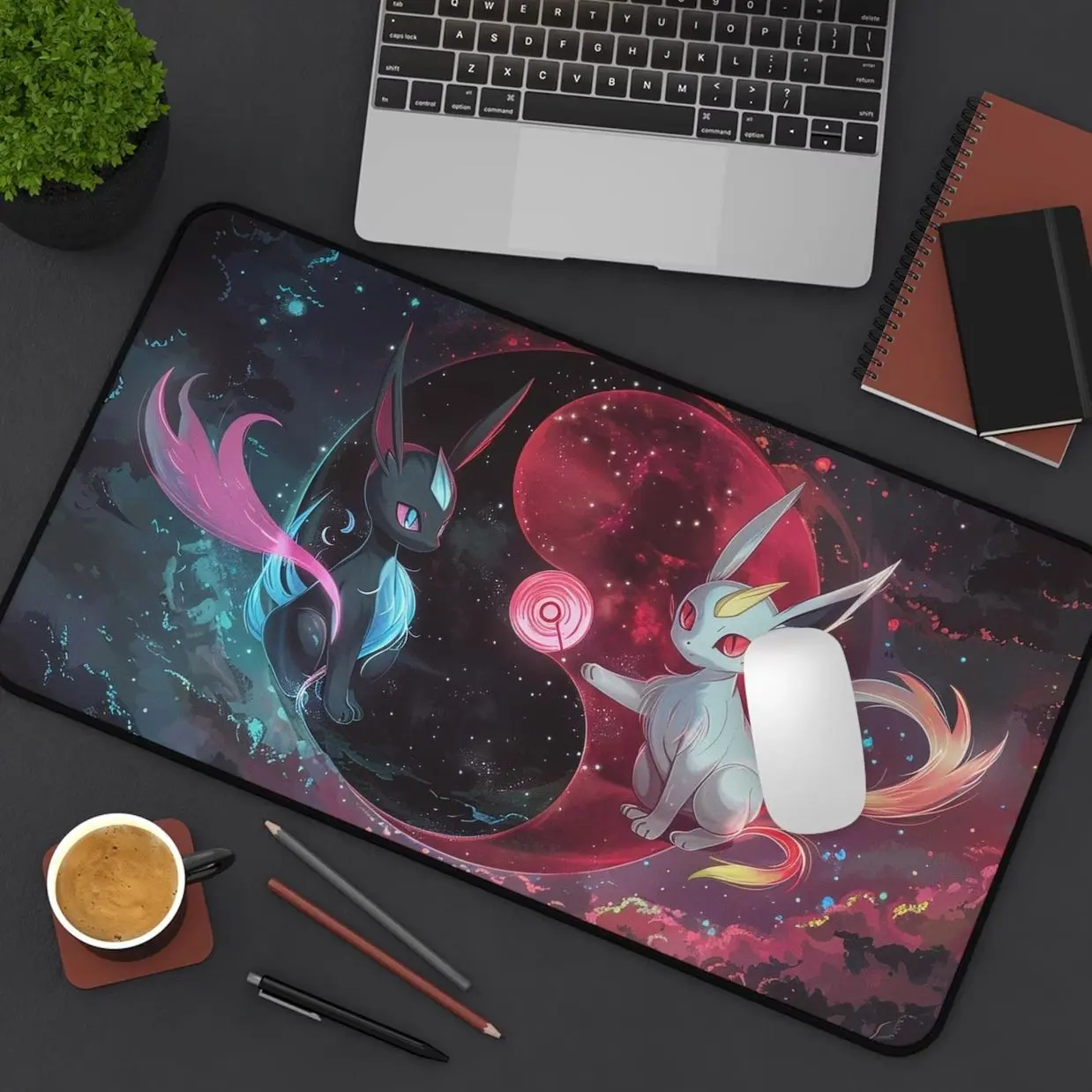 Cool Anime Mouse Pad | Anime Mouse Pad | XL Gaming Desk  | Mat Mouse Pad, Non Slip Desk Pad, Gamer Gift
