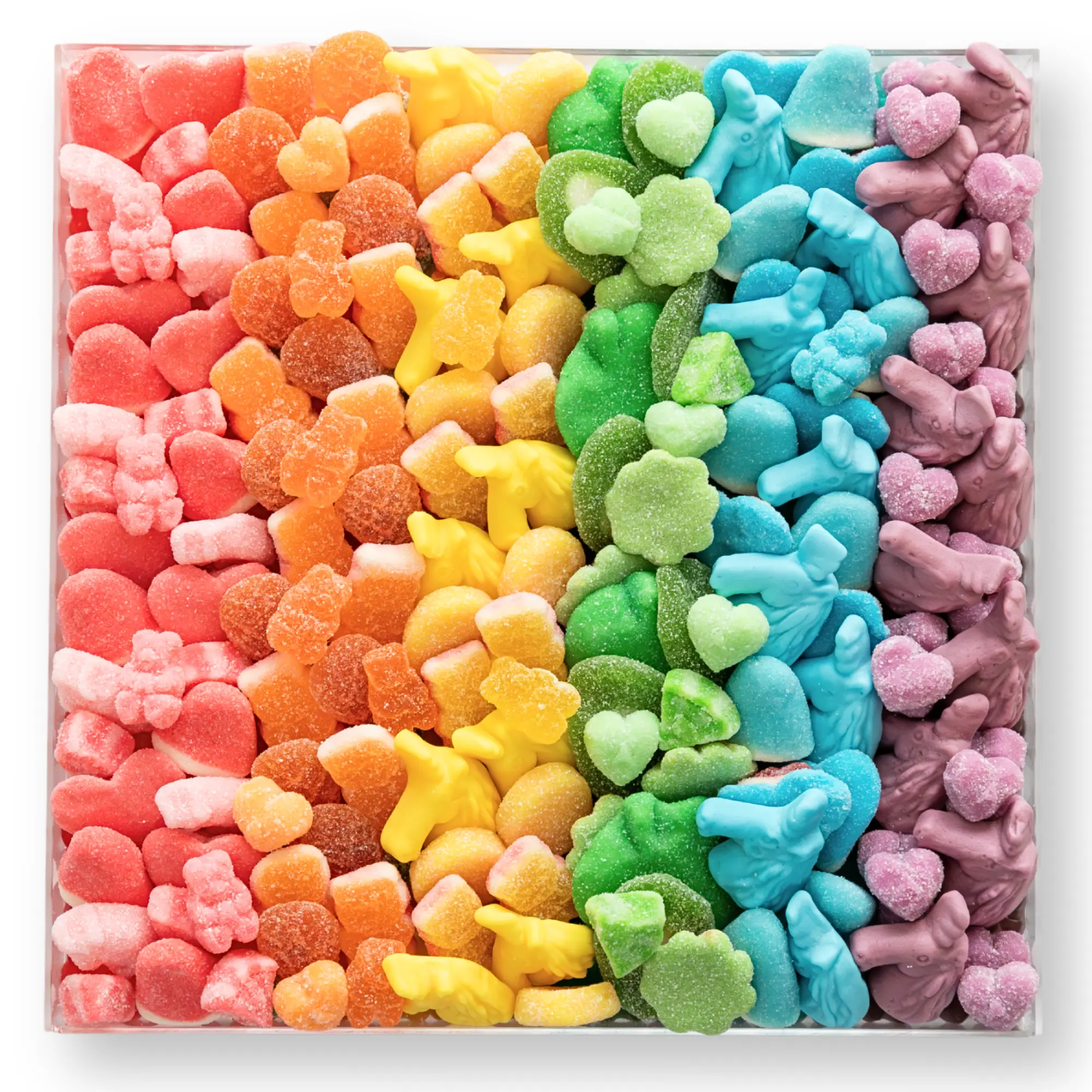 Pastel Rainbow Candy Board by Ruby Bond