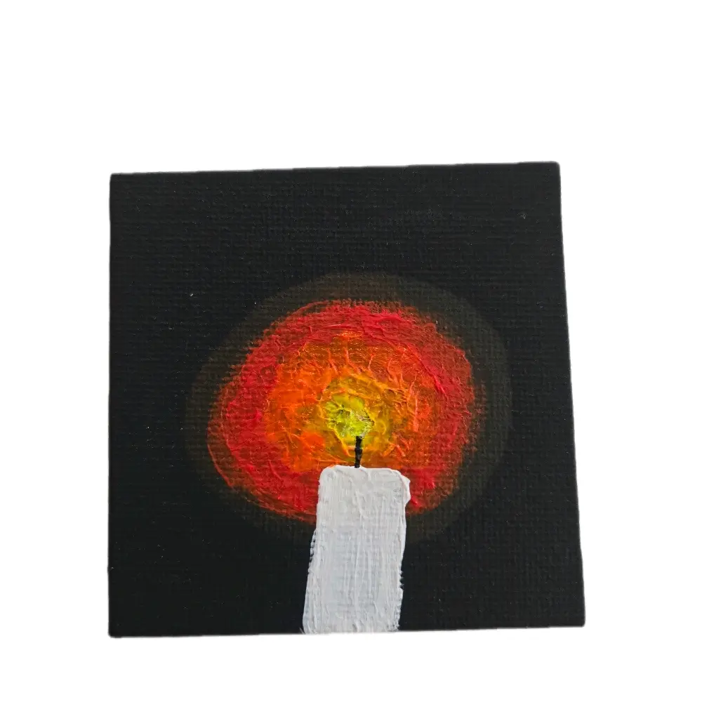 candle painting