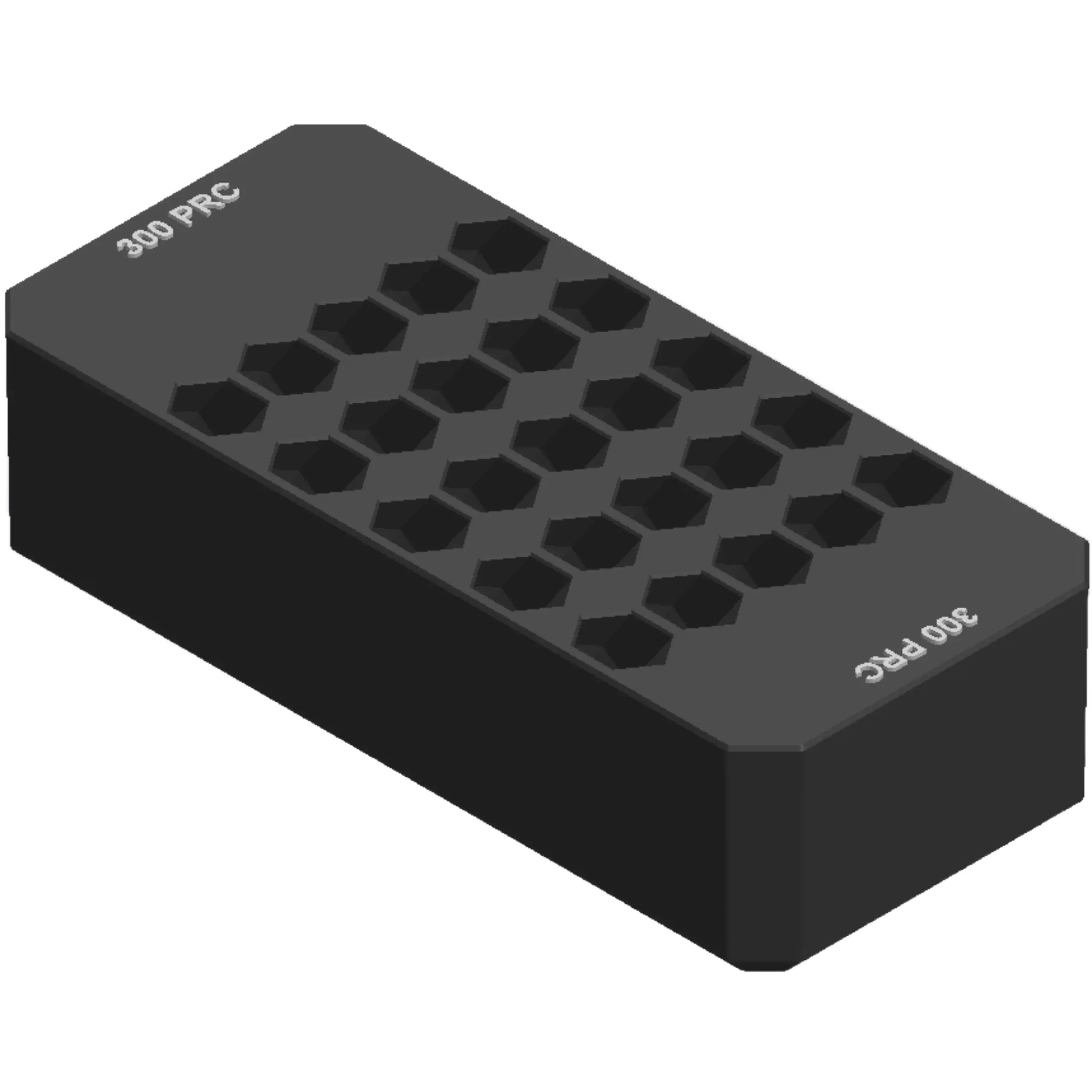 LARGE TRAY 300 PRC WHITE