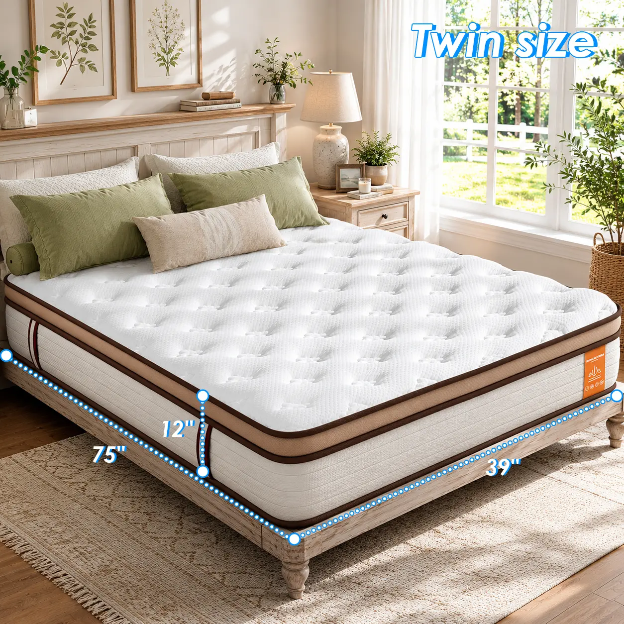 White mattress TW