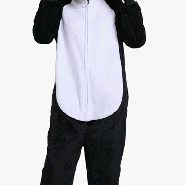 Unisex Adult Animal Onesie Pajamas Men Women Flannel Halloween Cosplay Costume Soft Cozy Sleepwear