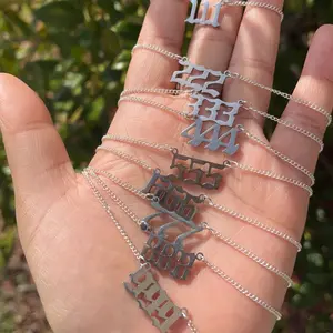 Angel Number Necklace (555)