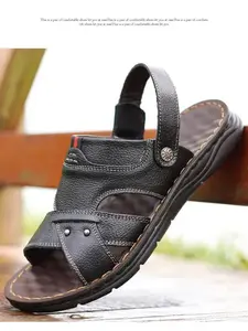 Men's Comfortable Summer Sandals, Breathable Lightweight, Daily Wear & Outdoor Activities, Durable Fashion Design, Anti-Slip Thick Sole