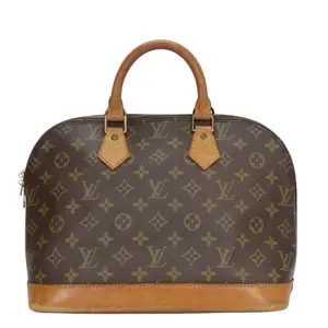Pre-owned Louis Vuitton Canvas Shoulder Bags Alma Monogram Handbag