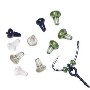 Carp Fishing Stopper Beads Kit Hook Stopper Accessories High Strength Float Fishing Lures Universal Tackle for Pond Wild Fishing Durable Rustproof Gear Set for Still Water Rivers Multiple Techniques