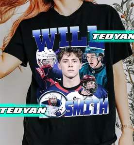 Vintage Will Smith Shirt, Ice Hockey American Professional, Hockey Championships Sport Merch, Gift For Women and Man Unisex T-Shirt