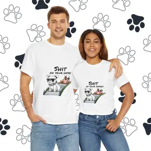 SCBC Unisex "What Haters?!" Heavy Cotton Tee. T-shirt, Comfortable, Stylish, Graphic T-Shirt, Funny Shirt, Positive Message.