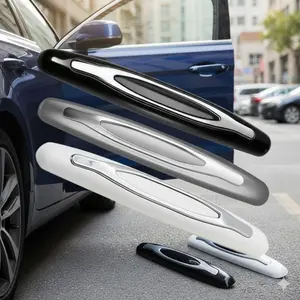 Tpe auto door edge guard kit, high-Adhesion Protective Strips for cars & suVs, Car Door Trim Sticker, Weatherproof Anti-scrape Trim, 4-Piece Set Easy Installation.