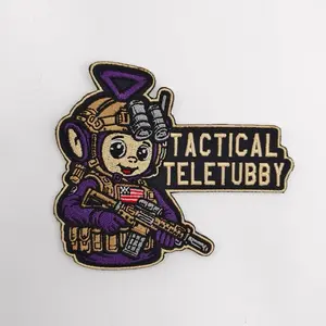 Tactical Teletubby Morale Patch 4" Hook & Loop from Military Owned Business - Military Style USA Patriotic